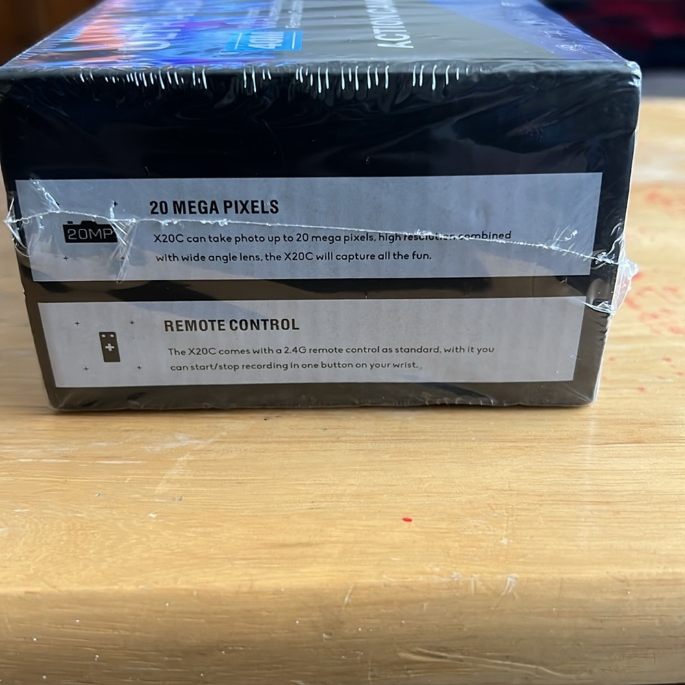 Campari X20C Black Action Camera 4K 40M - Picture 4 of 4